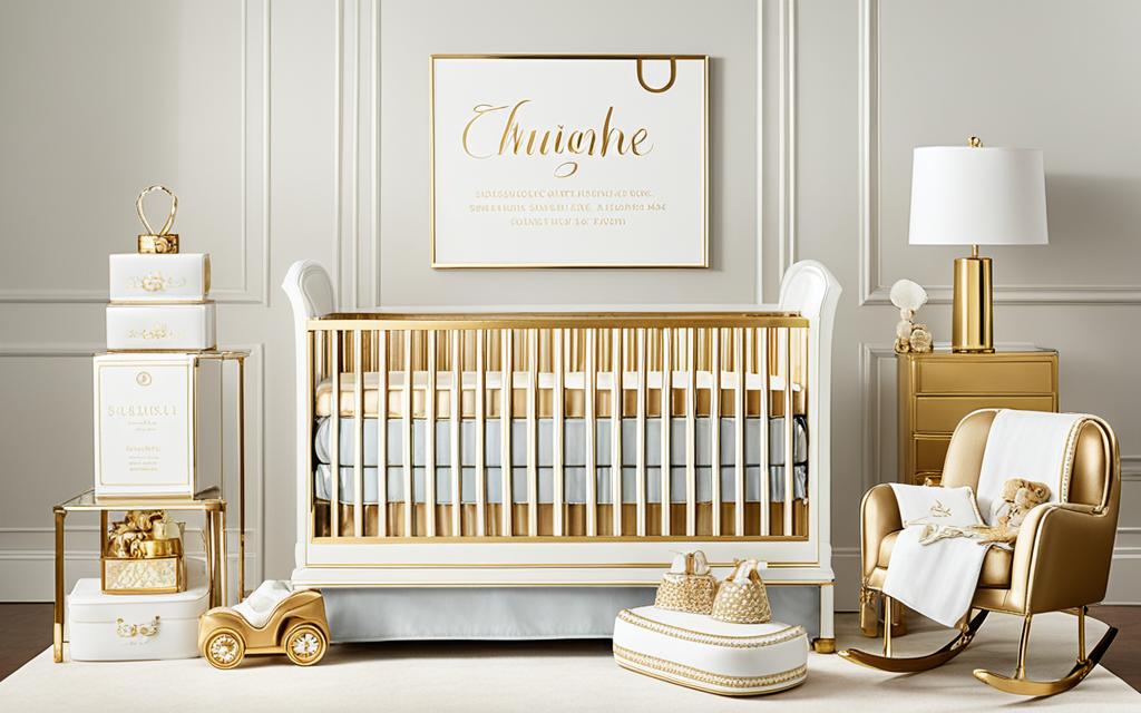 Luxury baby products